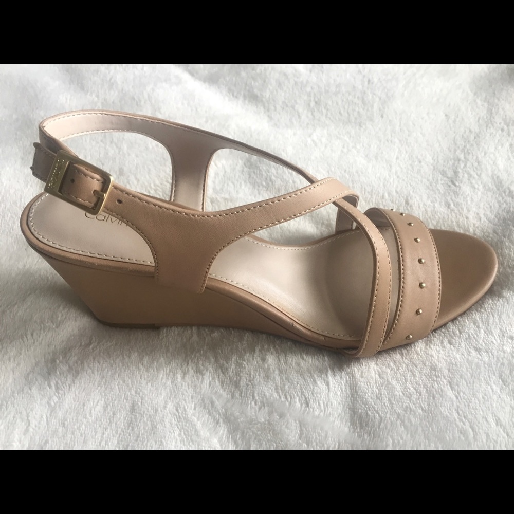 New - Calvin Klein - Pamilla Wedge Sandal