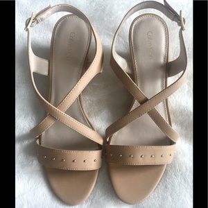 New - Calvin Klein - Pamilla Wedge Sandal