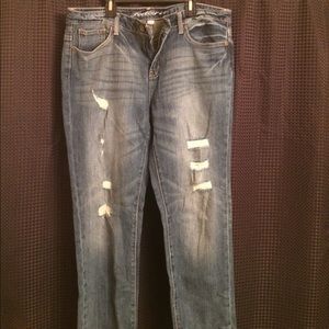 Straight Legged Jeans