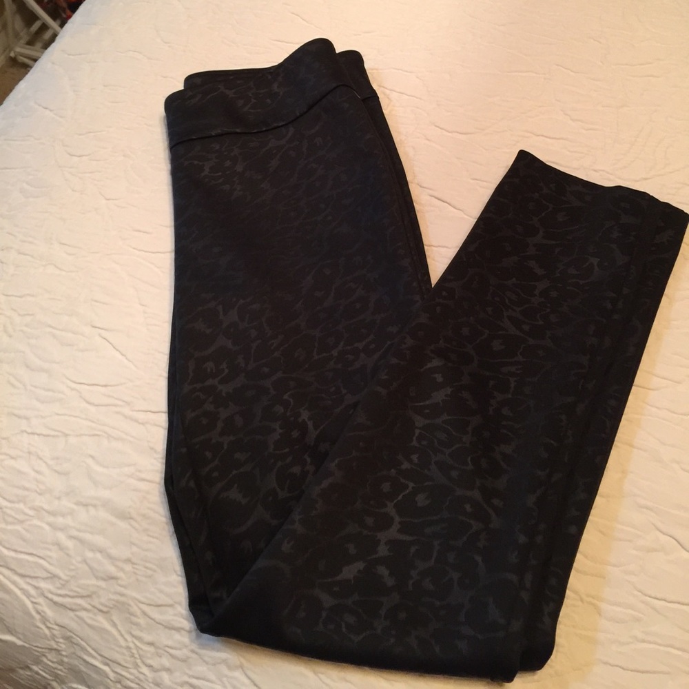 Dressy black on black pant