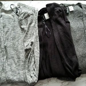 H&M Divided open front cardigan (bundle of 3) H&M Divided open front cardigan (bundle of 3)