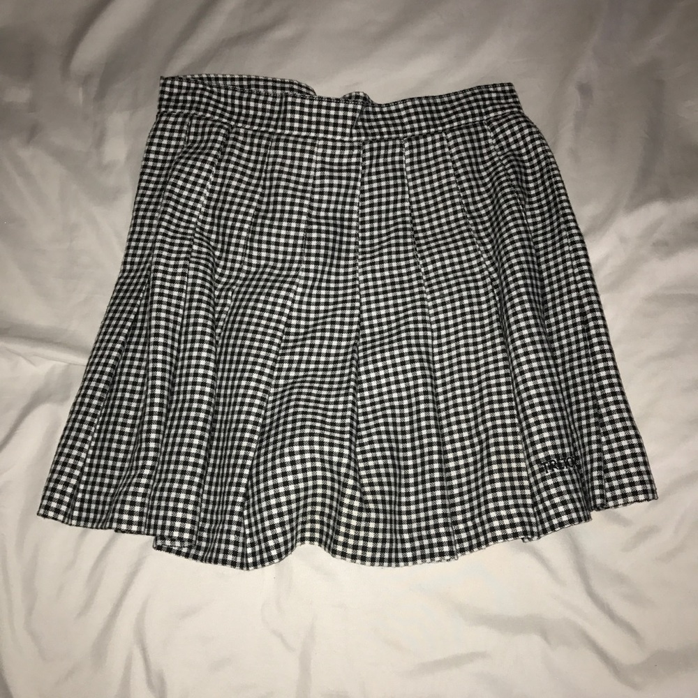 Gingham skirt