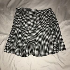 Gingham skirt
