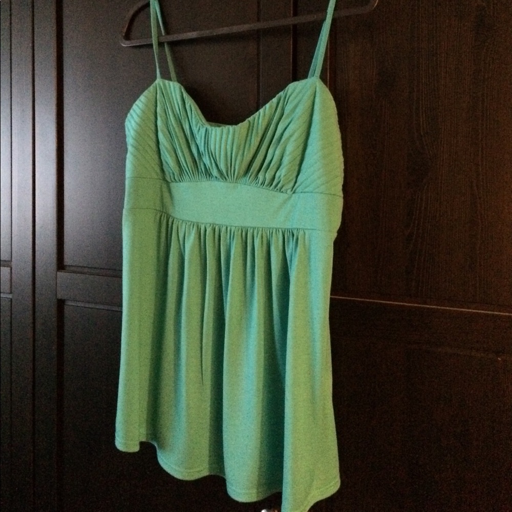 Pleated Bodice Tank