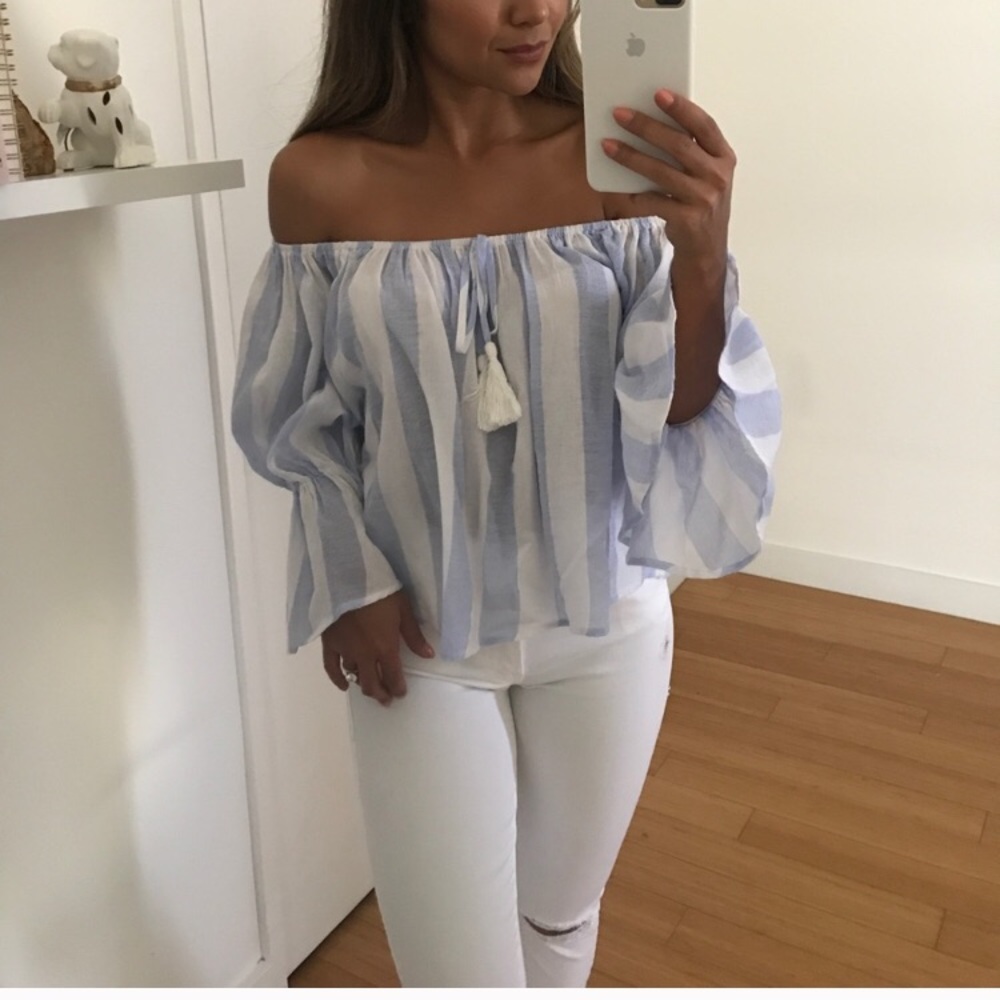 Off shoulder top
