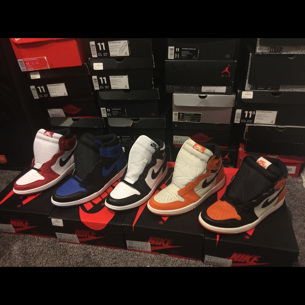 SOLD :Jordan Retro 1 (5 Pack) - Picture 1 of 4