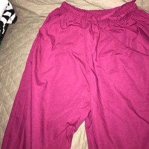 Never worn (no tags) scrub pants