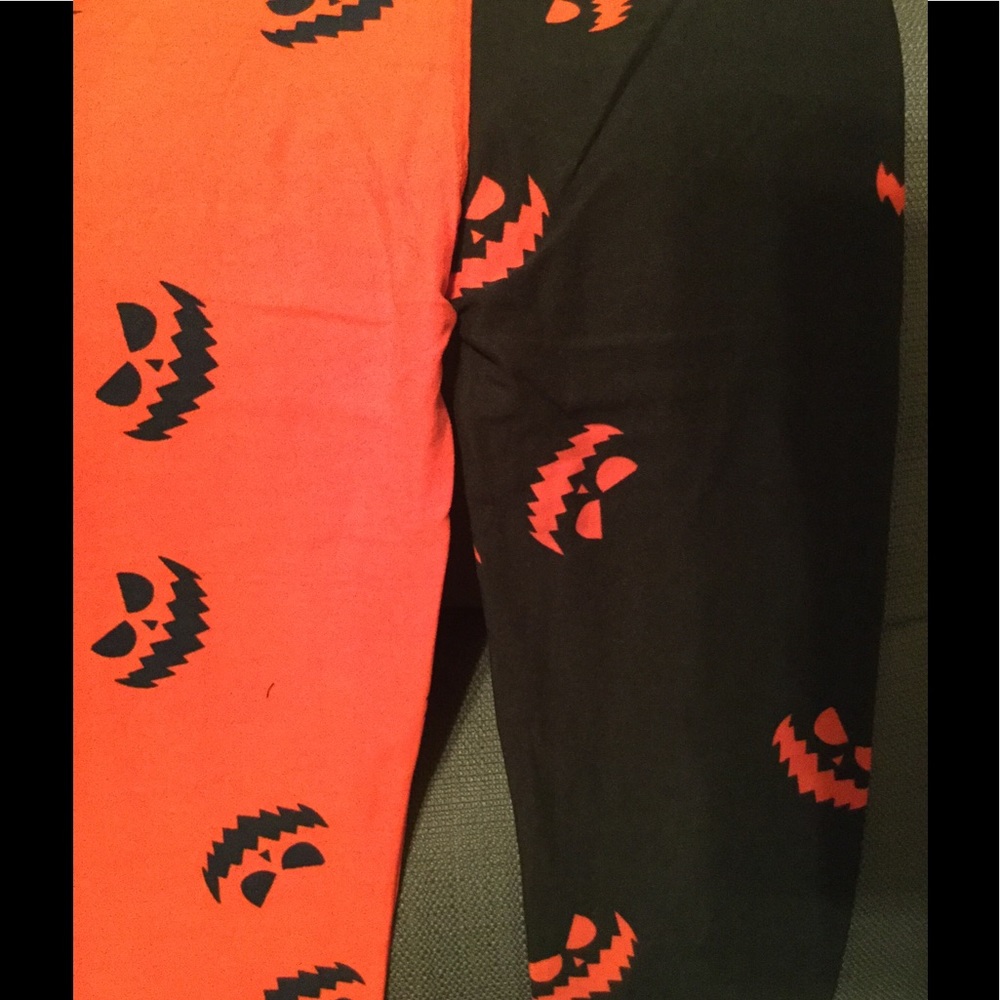 Lularoe kids L/XL Halloween leggings!