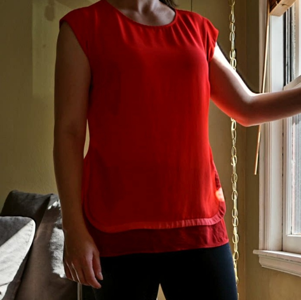 Limited Flowy Crepe Tee