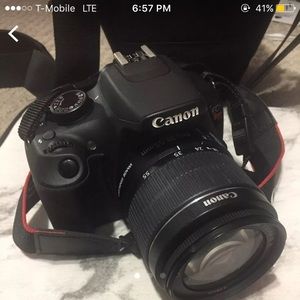 Canon Rebel t5 with case