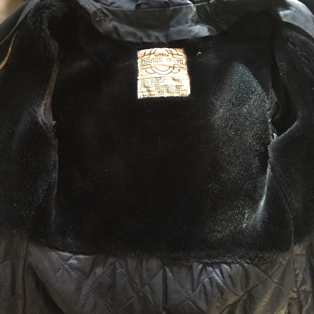 Vintage Nordstrom Brass Plum jacket - Picture 5 of 6