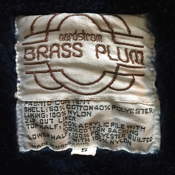 Vintage Nordstrom Brass Plum jacket - Picture 6 of 6