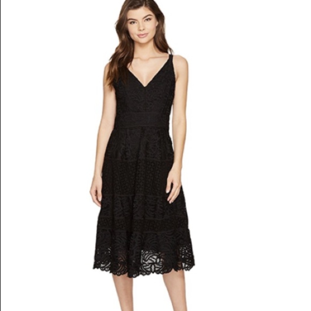 NEW Adelyn Rae Black Lace dress