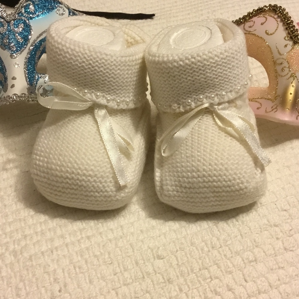New Italian baby booties.