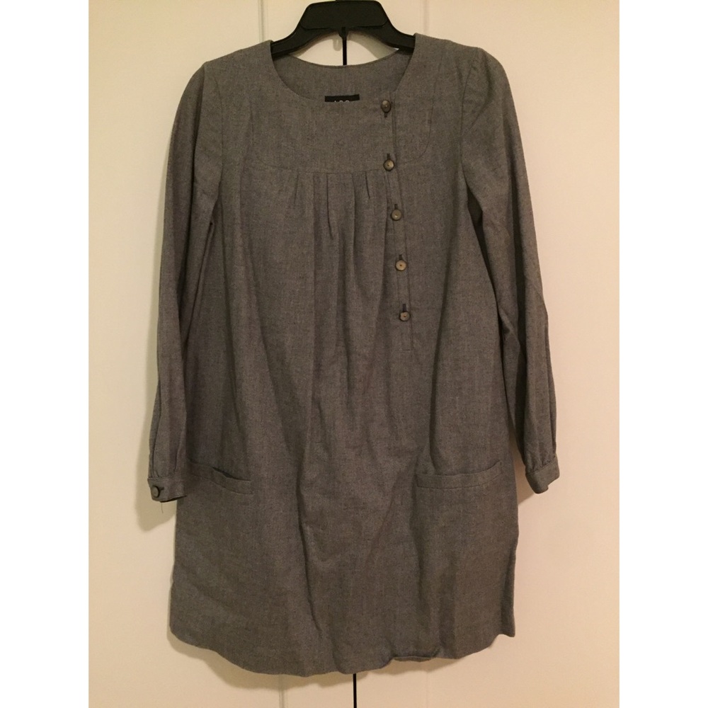 A.P.C. Cotton Smock Dress View 6