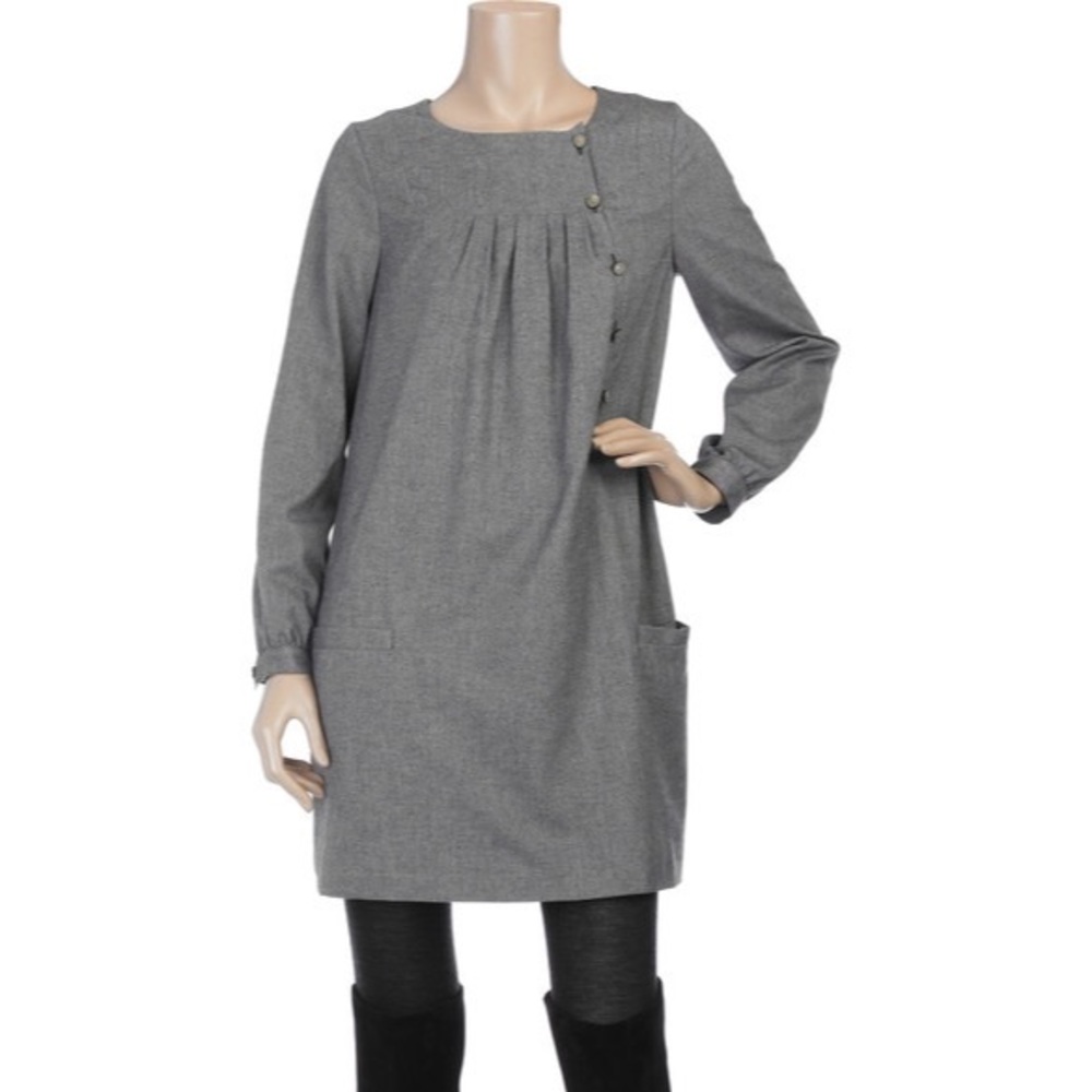 A.P.C. Cotton Smock Dress View 3