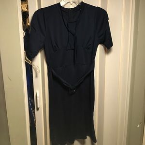 Navy Blue Dress