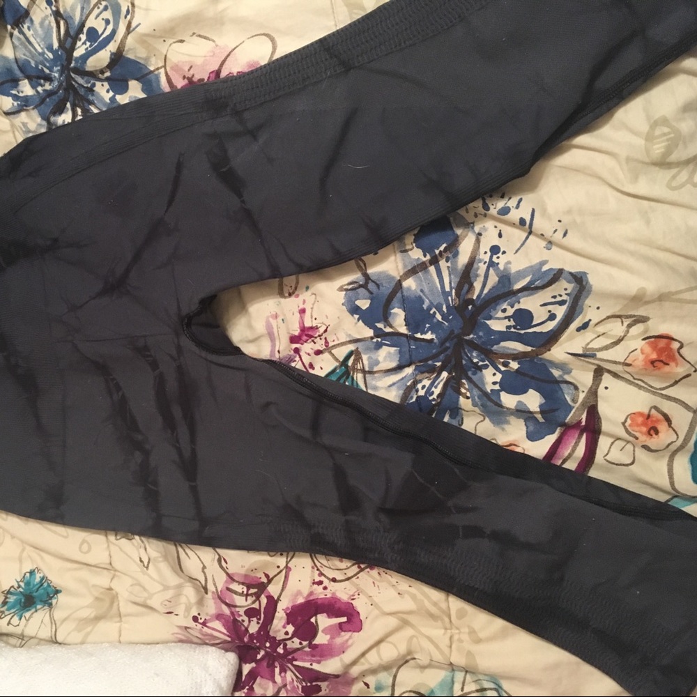 Worn Lululemon Go with the Flow Tie Dye Crops