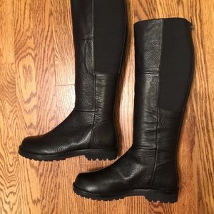 New Gentle Souls Winfield Black Leather Boots 6M