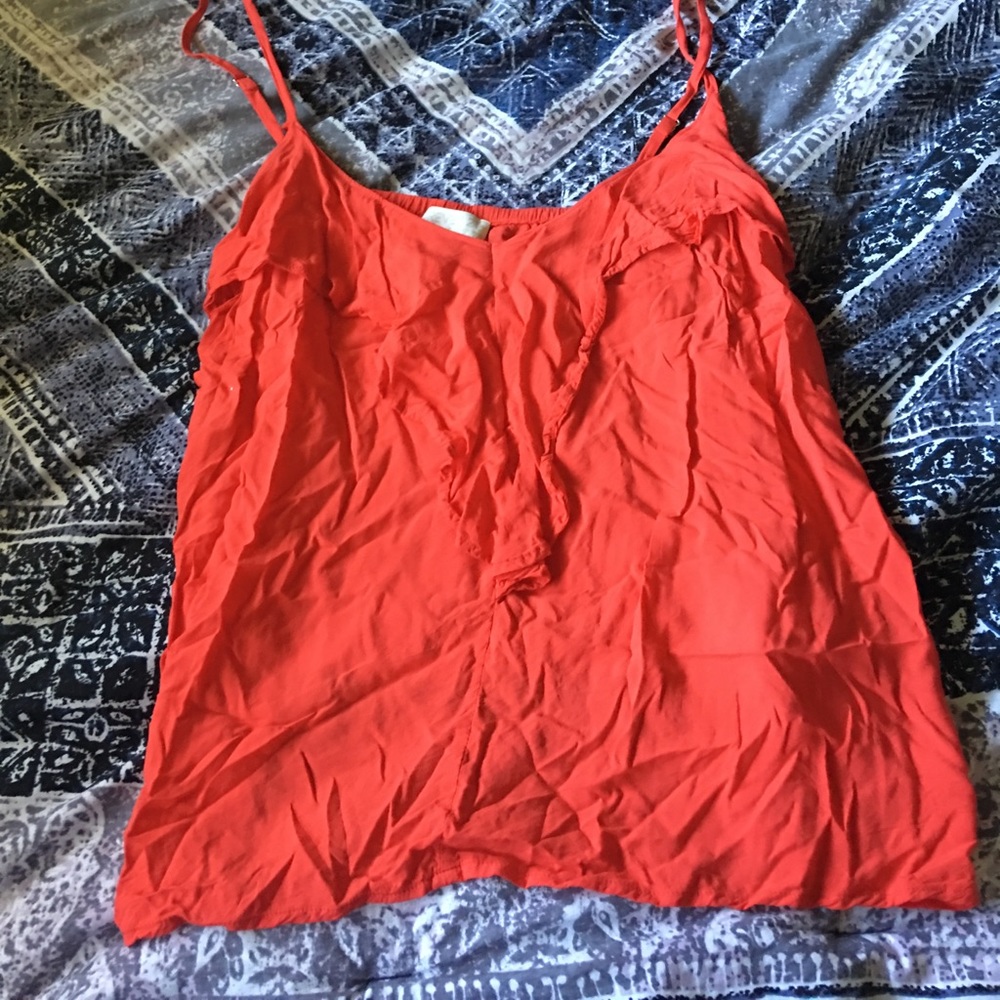 Red tank top
