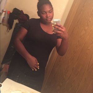 Black Midi Dress