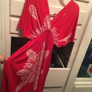 Large dress (I use as swimsuit cover up)