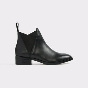 Aldo Scotch Black Booties NEW WITH BOX
