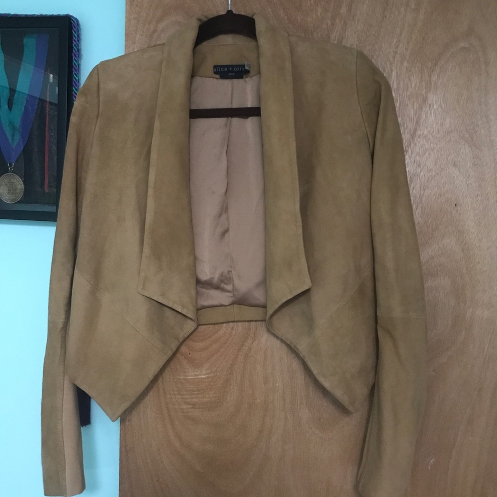 Women's suede jacket