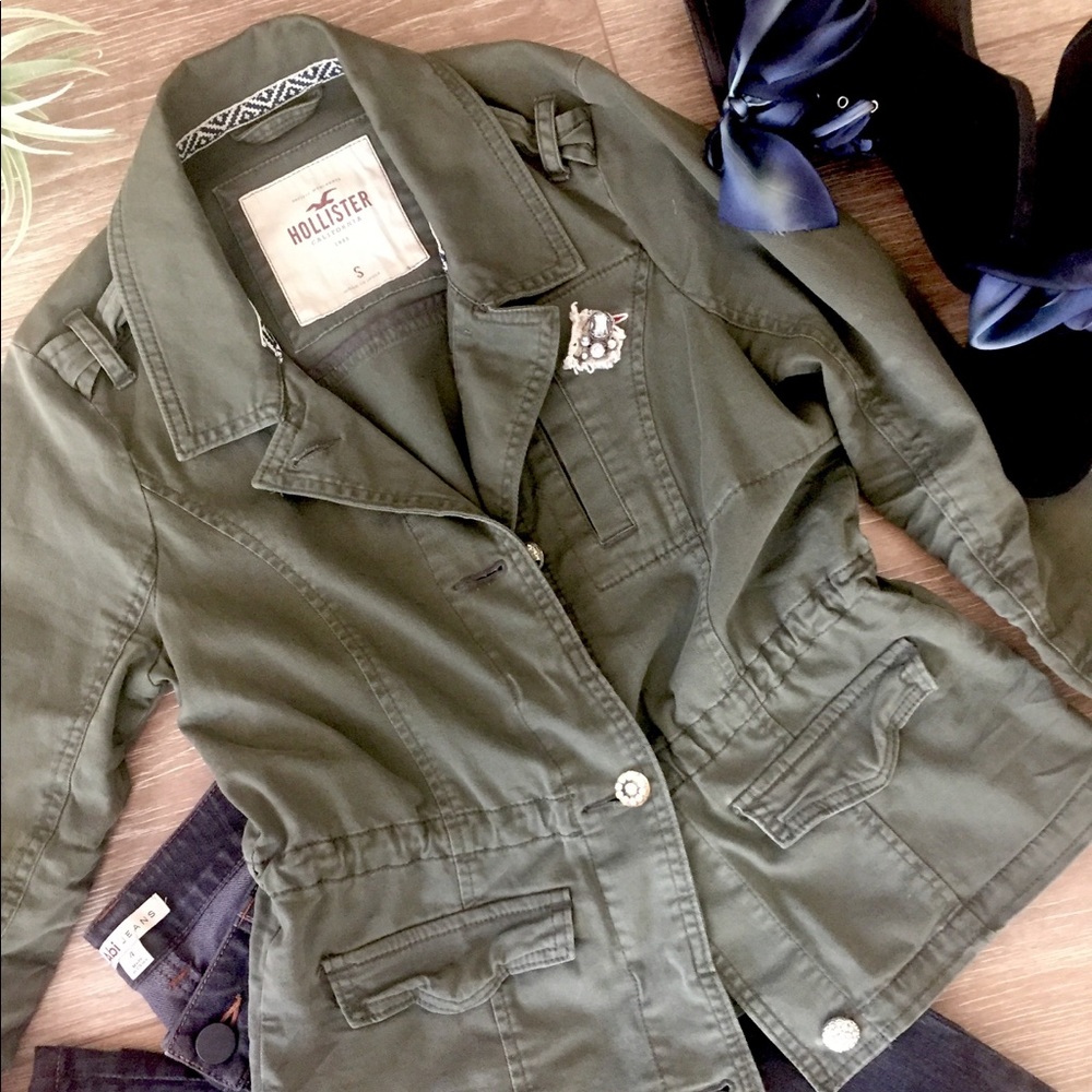 Hollister Embellished Utility Jacket