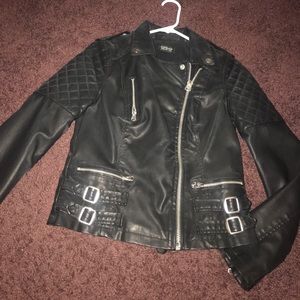 Top shop leather jacket