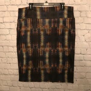 Lularoe 3xl Cassie Skirt Aztec Lularoe 3xl Cassie Skirt Aztec