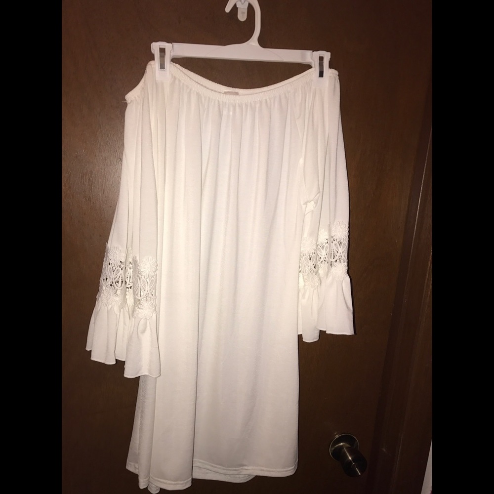 Off the shoulder tunic/dress