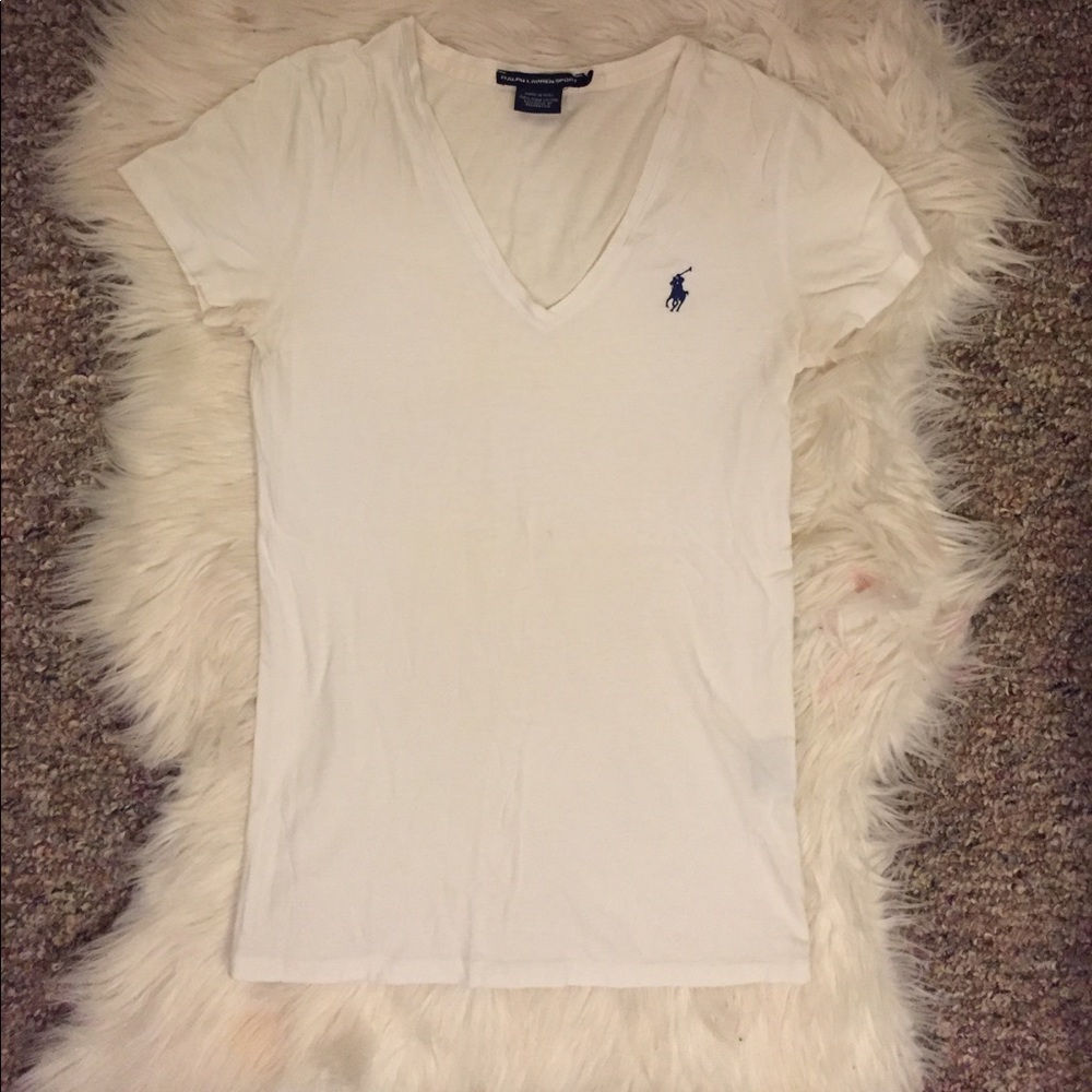 RALPH LAUREN SPORT V-Neck Tshirt