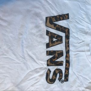 Vans t-shirt with Vans Cheetah print