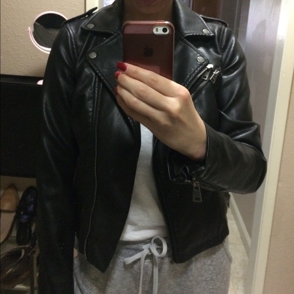 Levi's Jackets & Blazers - Levi motto faux leather jacket