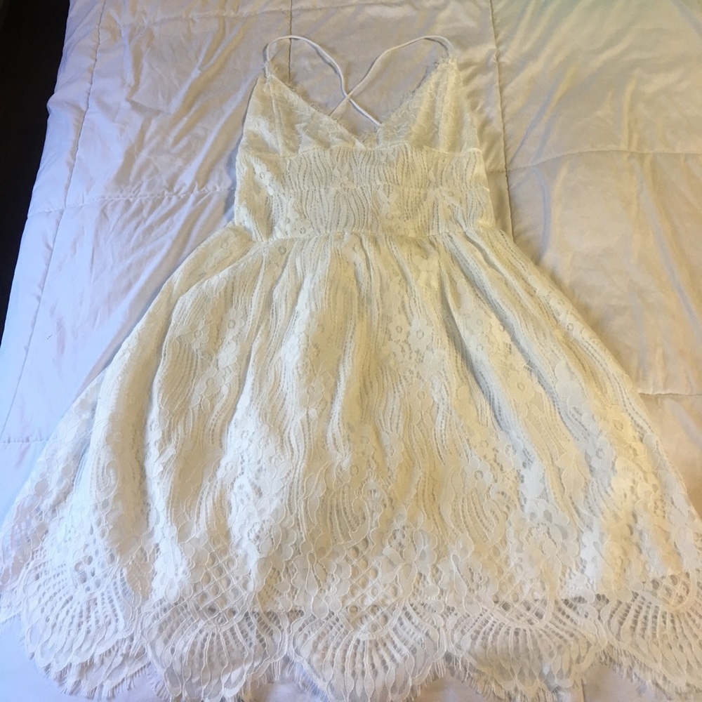 White Lace Dress