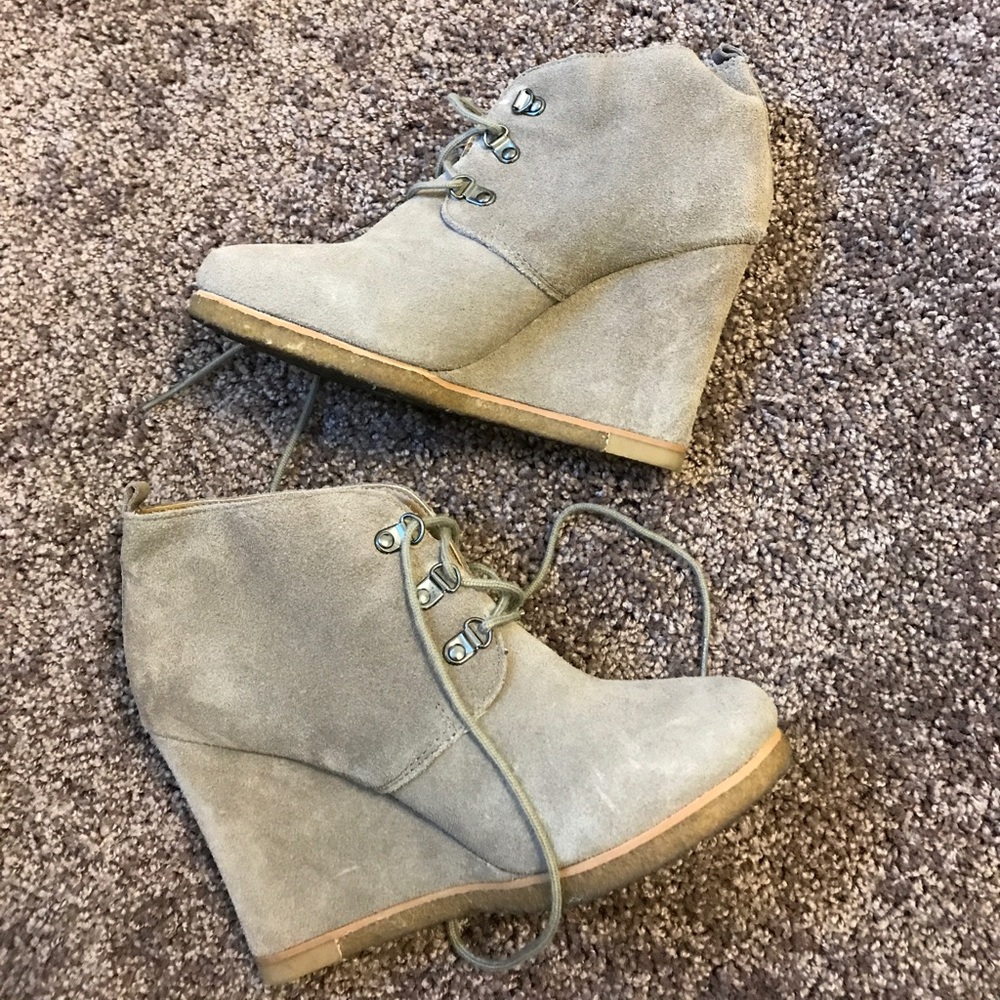 Steve Madden wedge booties