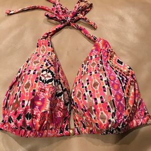 La Blanca halter bikini top