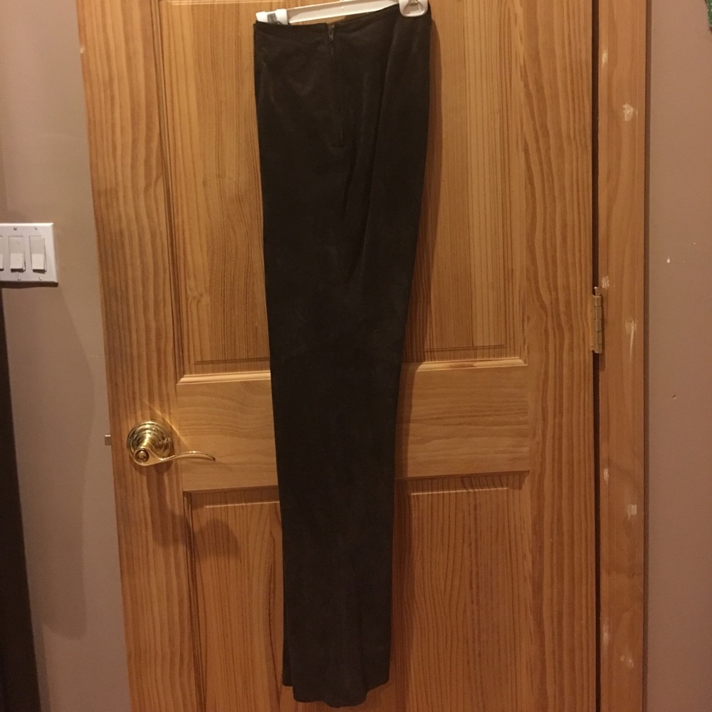 Danier brown suede slacks