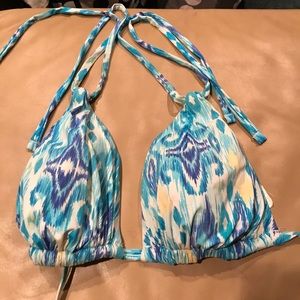 La Blanca halter bikini top