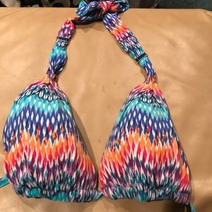 La Blanca halter bikini top