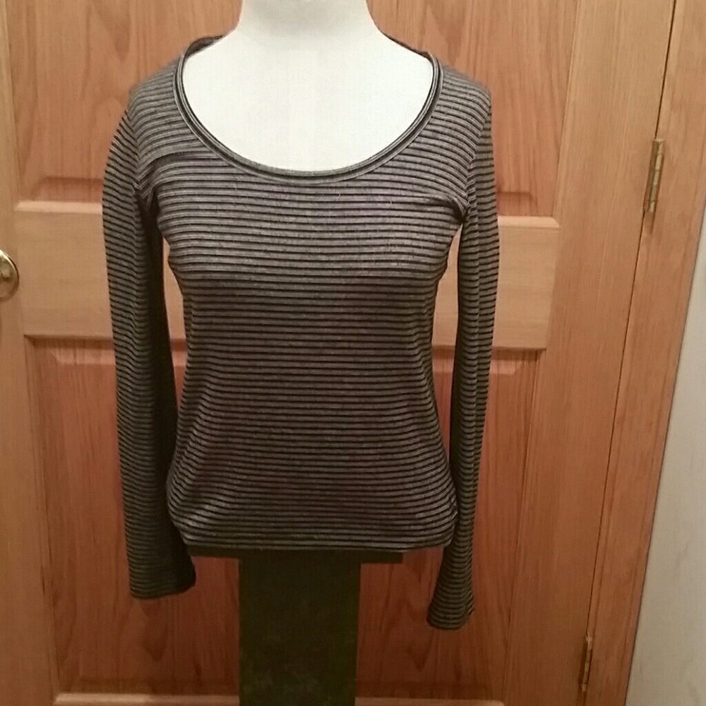 Calvin Klein Jeans Black Striped Top