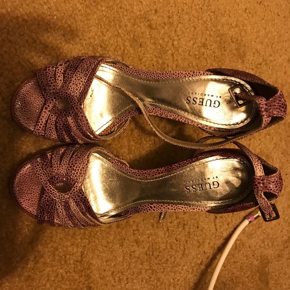 GUESS snake skin heels-SHIP DEC 23 in time for NYE - Picture 3 of 6