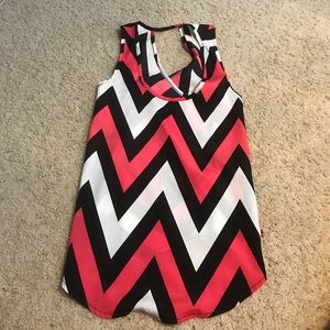 Chevron tank top