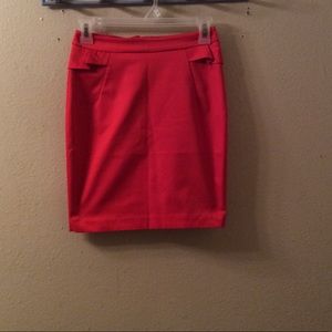 H&M red skirt size 2 H&M red skirt size 2