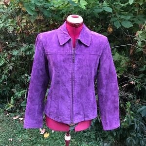 Coldwater Creek Suede Jacket Coldwater Creek Suede Jacket