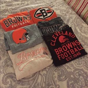 Six Pack of Women’s Cleveland Browns Shirts