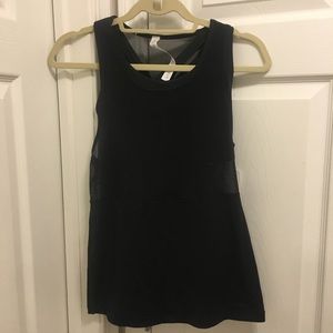Lululemon fast as light 2 in 1 tank black