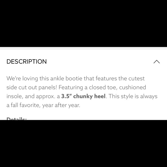 Side slit block heel bootie - Picture 4 of 4