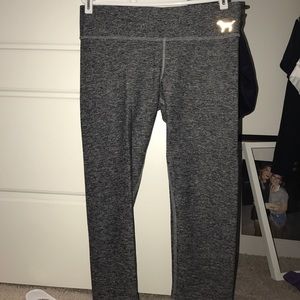pink victoria secret yoga pants! size small